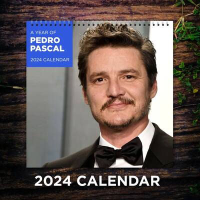 Pedro Pascal Calendar 2024 | Pedro Pascal 2024 Celebrity Wall Calendar
