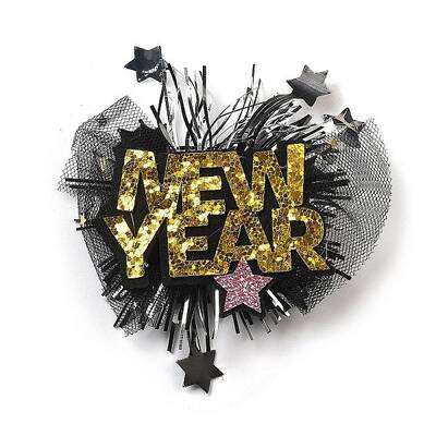 New Year's party Iron Hair Clip