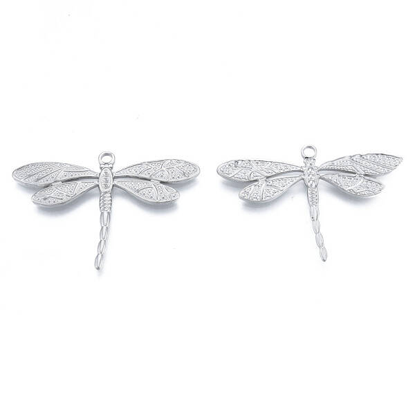 Non-Tarnish 304 Stainless Steel Pendant Rhinestone Settings