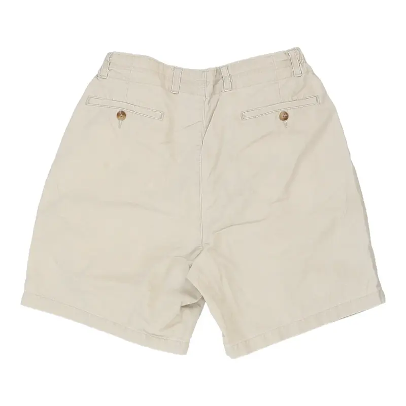 Unbranded Chino Shorts - 26W 8L Beige Cotton | Size: 26