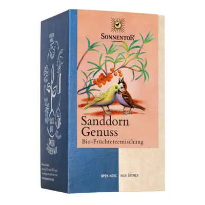 Sonnentor Sea Buckthorn Herbal Tea, Sachets, 18 pieces (54 g)
