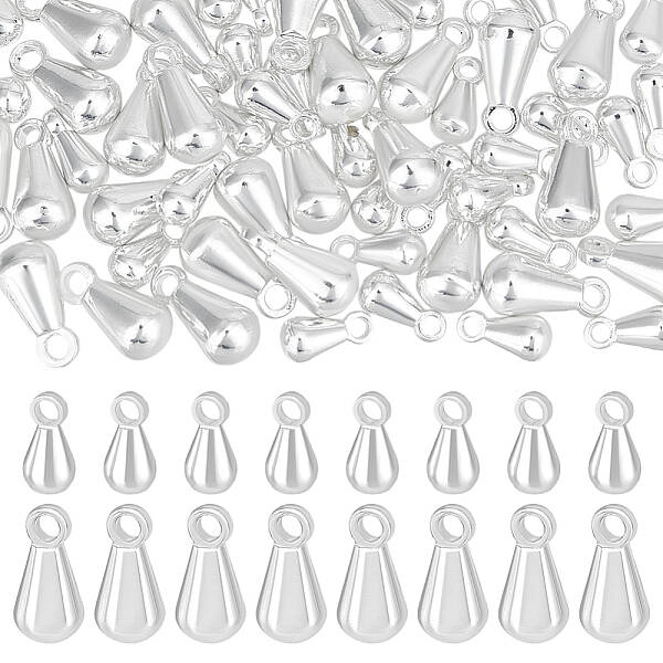 80Pcs 2 Styles Brass Pendants