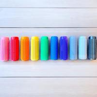 Portable Vibrant Colors Stim Tool with  set, Firm Plastic Spikes for Anxiety & Stress Relief, Clip to Keys for On-the-Go Comf...