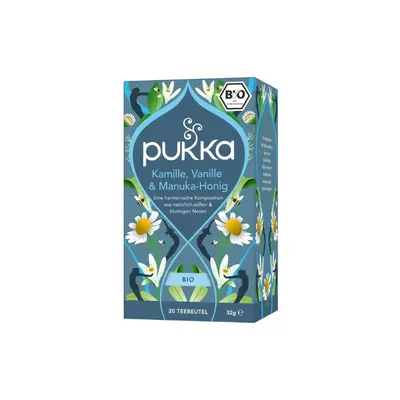 Pukka Herbal Tea with Chamomile, Vanilla and Organic Manuka Honey, 20 pieces (32 g)