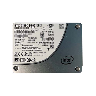 HP 877014-001 | 480GB SATA 6Gb/s Hot-Pluggable Mixed Use 2.5-Inch Enterprise Solid State Drive for ProLiant Server and Storag...
