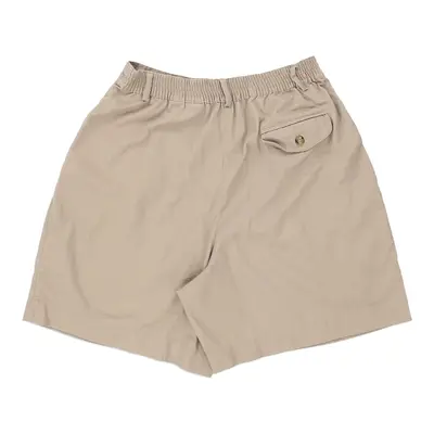 Karen Scott Shorts - 26W UK 8 Beige Cotton