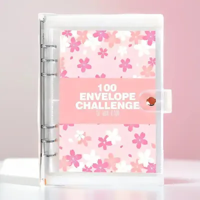 A5 Money Saving Challenge Binder, 1/10pcs Money Saving Budget Binder with Cash Envelopes, Savings Challenges Book To Save $5,...