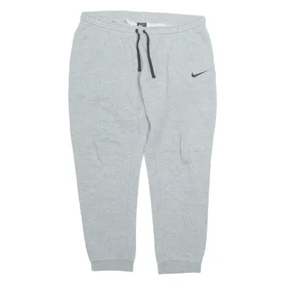 NIKE Mens Joggers Grey Tapered XL W36 L28