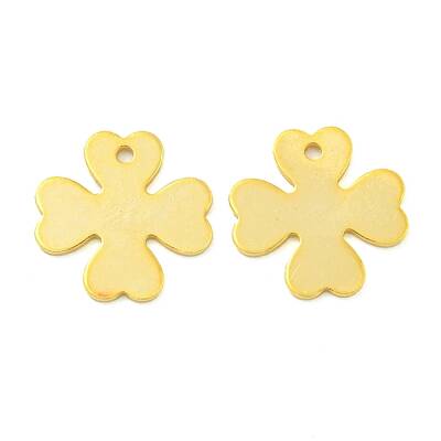 925 Sterling Silver Clover Charms