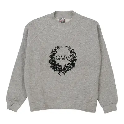 Gmv Sportswear Sweatshirt - Small Grey Cotton | Size: small