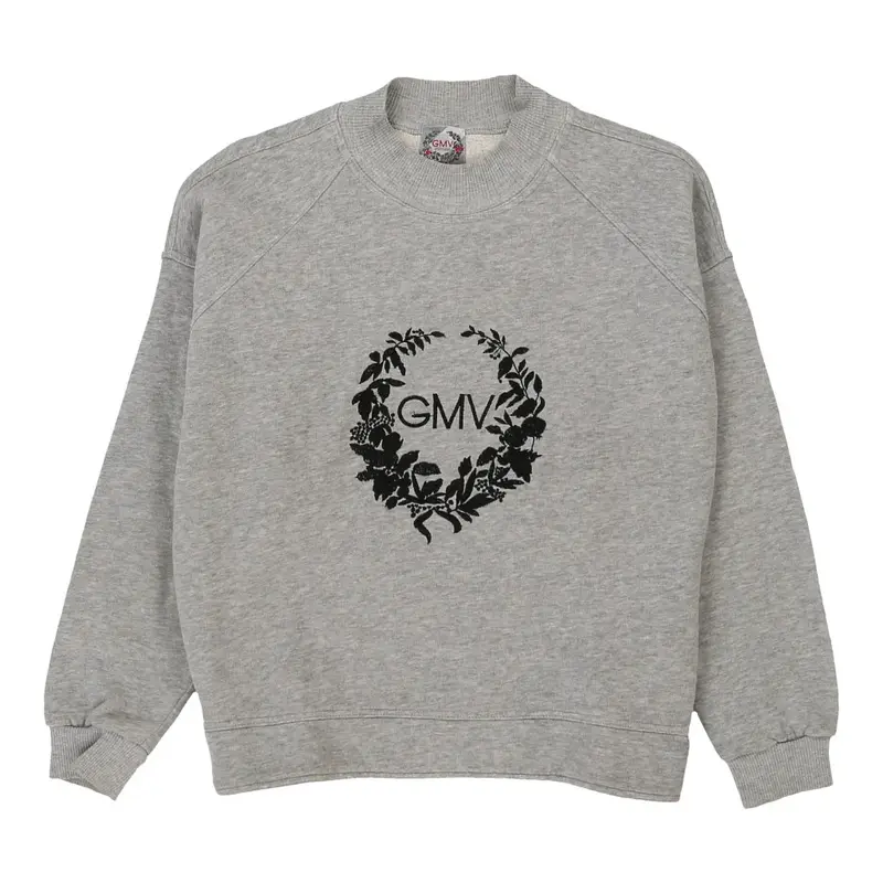 Gmv Sportswear Sweatshirt - Small Grey Cotton | Size: small