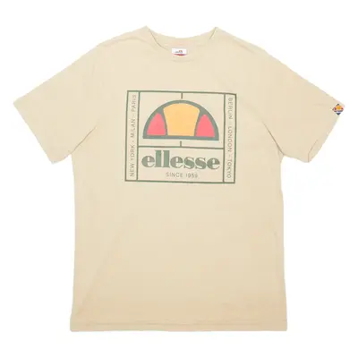ELLESSE Mens T-Shirt Beige L