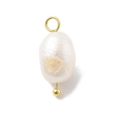 Natural Natural Cultured Freshwater Pearl Potato Pendants