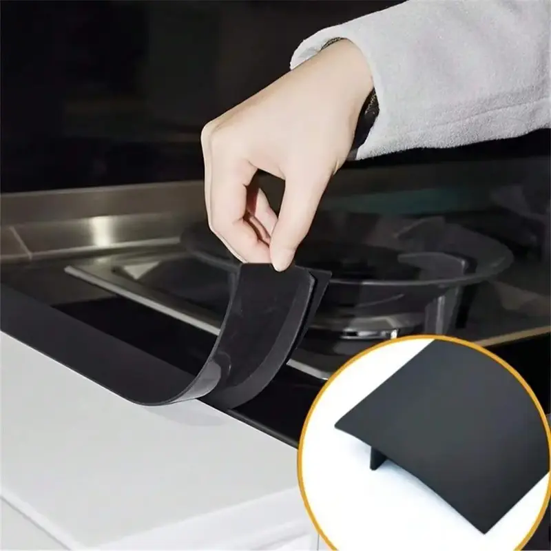 Silicone Stove Cover, Heat Resistant Oven Filler, Kitchen Counter Filler, Easy Clean Kitchen Fixture Accessories