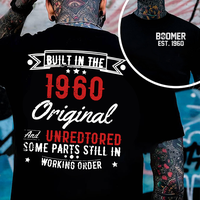 Boomer Custom Year Badass Generation T-shirt, Boomer FAFOT Shirt - 100% Cotton Top Unisex Comfort Womenswear, Custom Year Of ...
