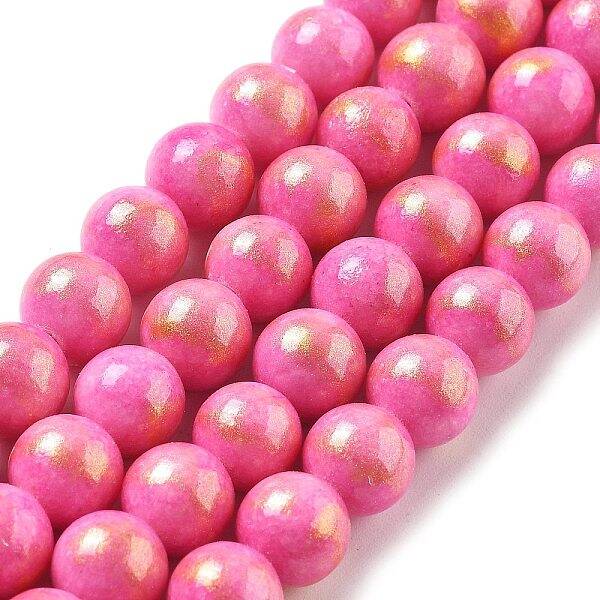 Natural Mashan Jade Beads Strands
