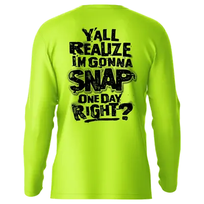 Snap - Hi-Visibility UPF 50 Long Sleeve Sun Shirt