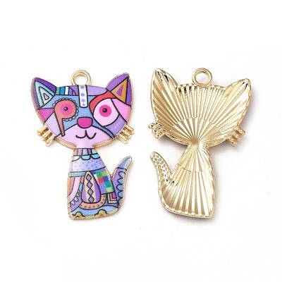 Alloy Enamel Pendants