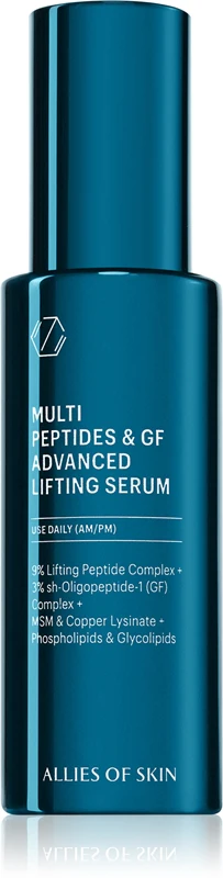 Allies Of Skin Multi Peptides & Gf Advanced Lifting Face Serum 50 Ml