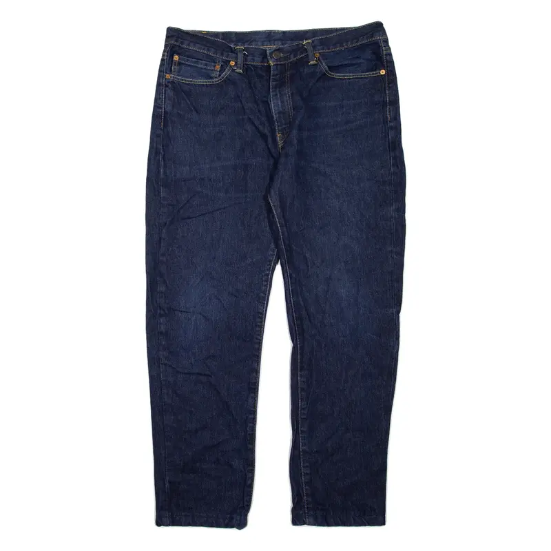 LEVI'S 514 Jeans Mens Blue Slim Straight W36 L28