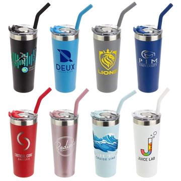 25 Custom NAYAD Trouper 22 oz Stainless Double-wall Tumbler with ...
