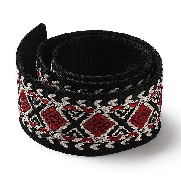 Ethnic Style Embroidery Polyester Ribbons