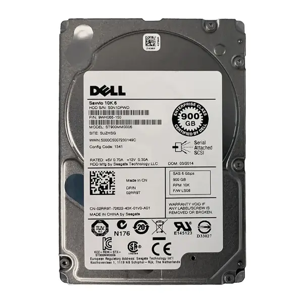 9WH066-150 Seagate 900GB 6Gb/s SAS 10000 2.5-inch 64MB Hard Drive