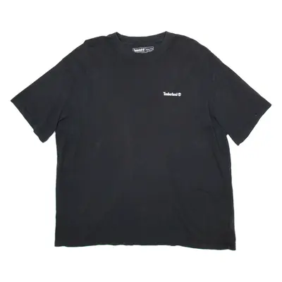 TIMBERLAND Mens T-Shirt Black 2XL