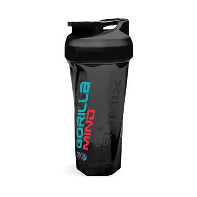Helimix Gorilla Mind Shaker 28 oz Shaker Cup for Gym Supplements