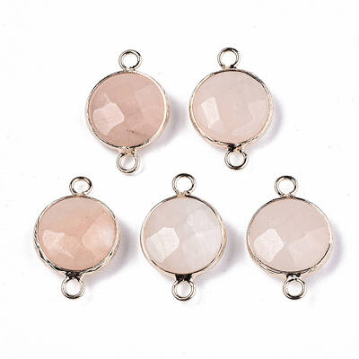 Pink Aventurine Links Connectors