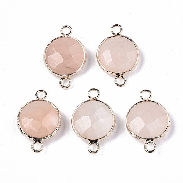 Pink Aventurine Links Connectors