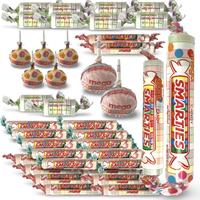 Smarties Candy Ultimate Variety Pack includes Mega Roll, Giant Roll, Mega Lollipops, Lollipops, Monies, Sour Rolls and Regula...