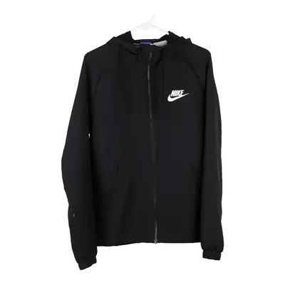 Nike Jacket - Medium Black Polyester