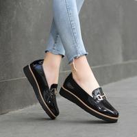 2025 Fashion Retro Loafers, Mom Shoes, One-Piece Loafers, PU Leather Soft Shoes, Non-sore-Foot-Friendly, Fashionable Appearan...