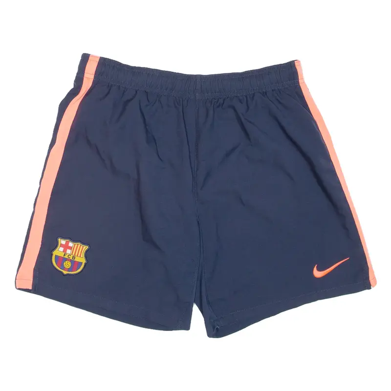 NIKE Bayern Munich Mesh Lining Mens Sports Shorts Blue M W28