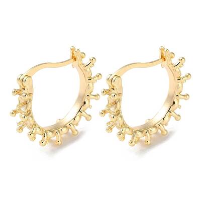 Brass Hoop Earrings Finding