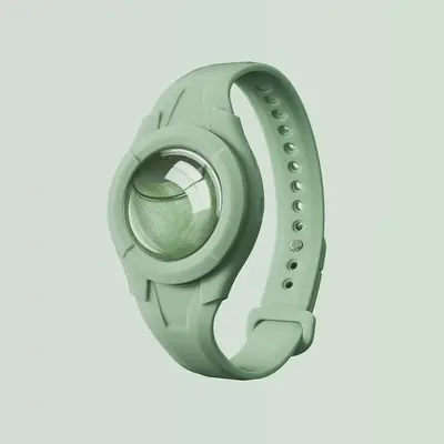 Summer Essential Outdoor Carry Carry Anti Mosquito Bracelet | Style: As Shown | Color: Olive Green