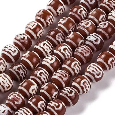 Tibetan Style dZi Beads