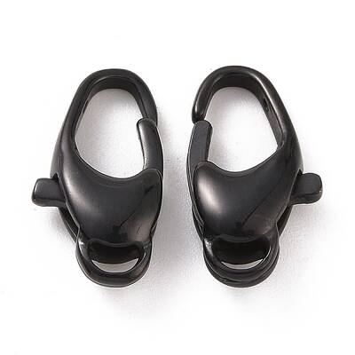 Ion Plating(IP) 304 Stainless Steel Lobster Claw Clasps