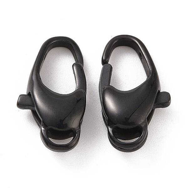 Ion Plating(IP) 304 Stainless Steel Lobster Claw Clasps