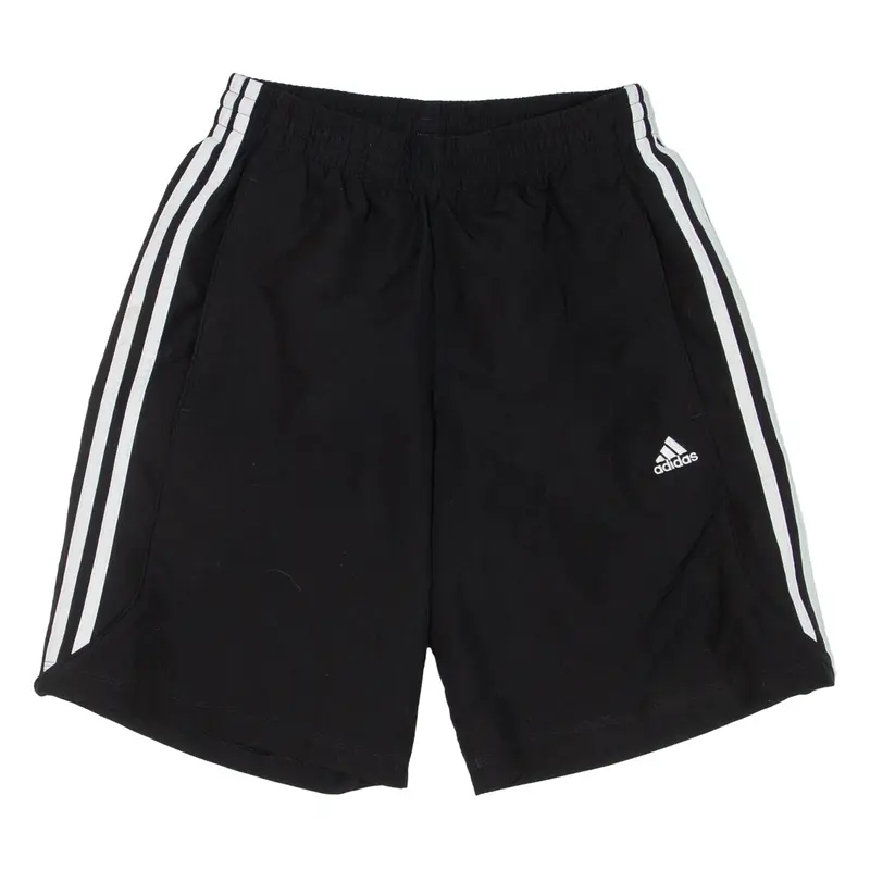 ADIDAS Mesh Lined Mens Swimming Shorts Black S W24