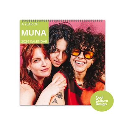 Muna Calendar Vol.1 - 2024 Calendar, Wall Calendar 2024, Planner 2024