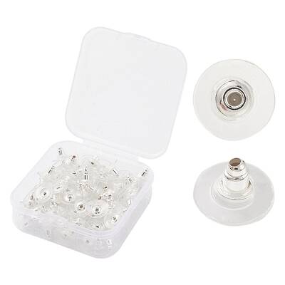 100Pcs Iron Clutch Earring Backs