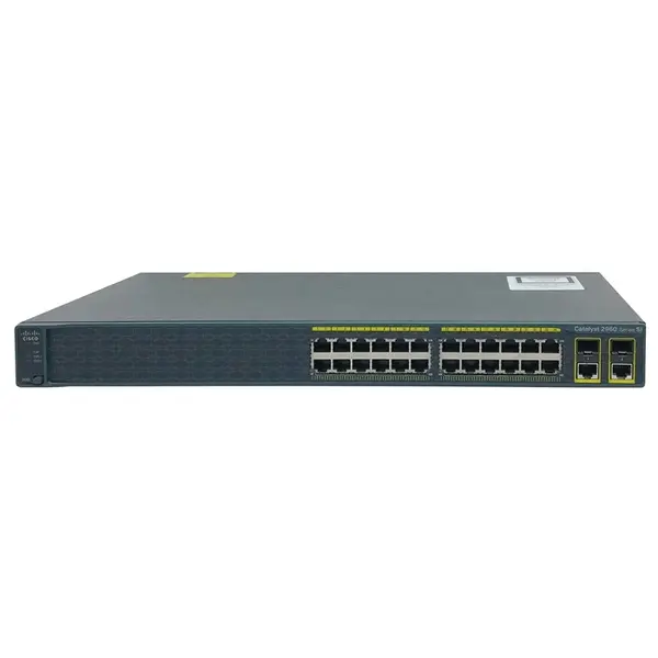 WS-C2960-24TC-S-B2 Cisco Catalyst 2960 Series 2960-24T 24 x RJ-45 Ports 10/100Base-TX + 2 x dual-purpose uplinks Ports Layer ...