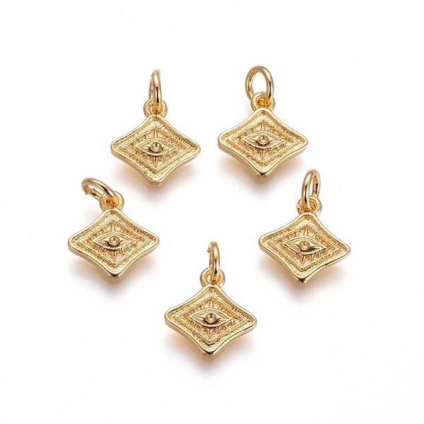Brass Pendant Rhinestone Settings