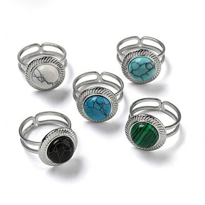 304 Stainless Steel Open Cuff Rings