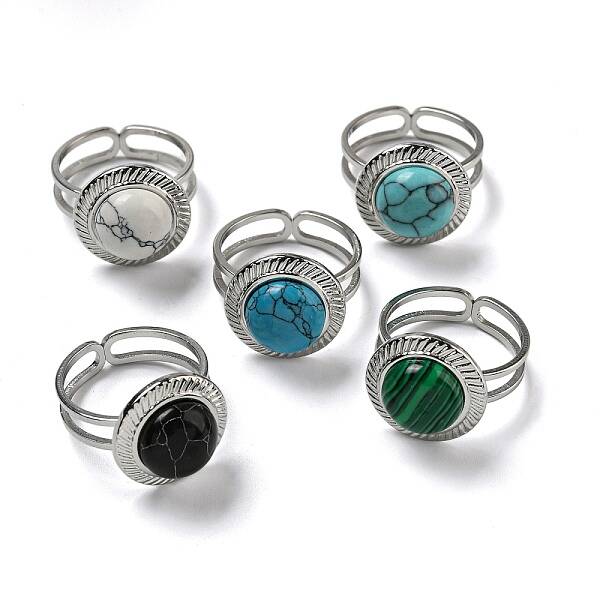 304 Stainless Steel Open Cuff Rings