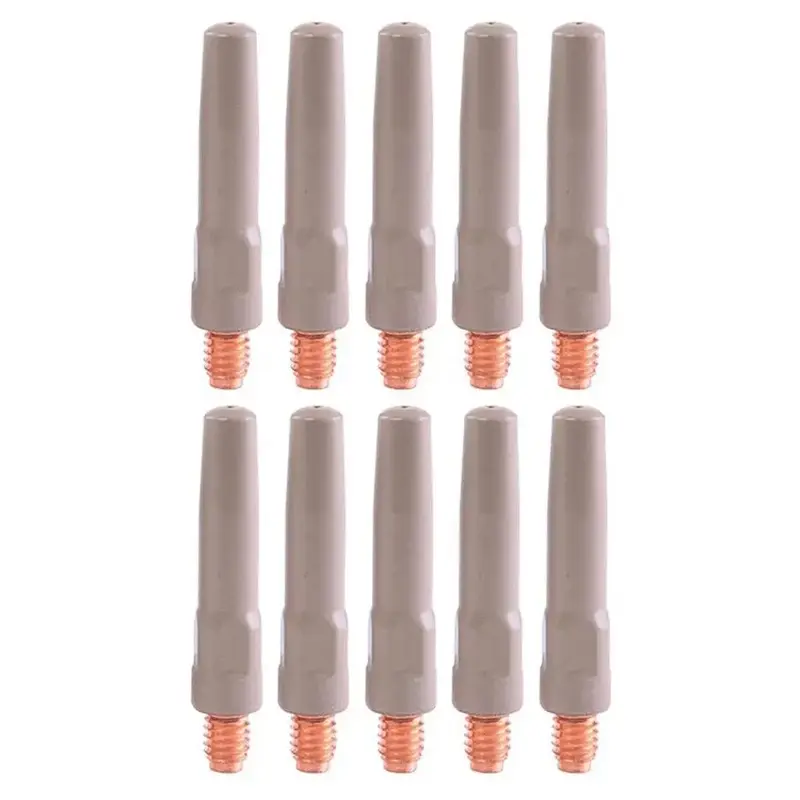 10-Piece Set of Innovative Non-Stick Welding Nozzles for Improved Welding Efficiency