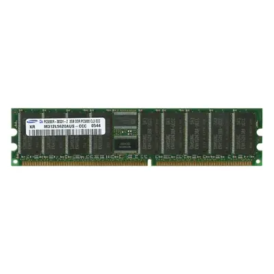 Samsung M312L5620AUS-CCC | 2GB DDR-400MHz PC3200 ECC Registered RDIMM CL3 1Rx4 2.5V 184-Pin Memory Module