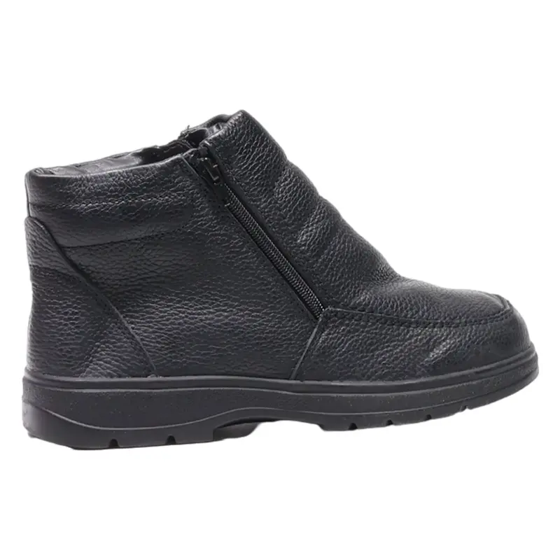 GALLUS Ankle Boots Black Leather Mens UK 7